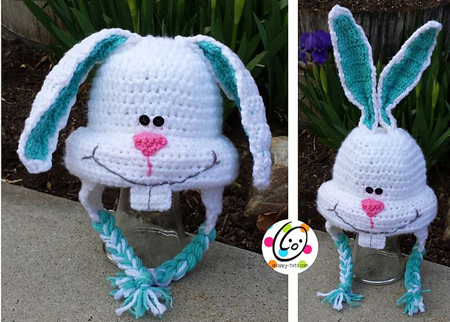 Ola is a bunny and snowman