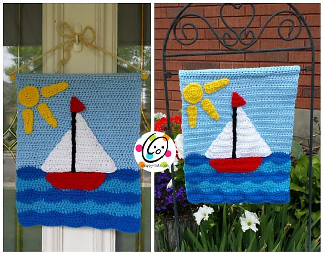 Nautical Garden Flag & More