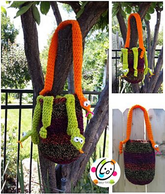 Medusa beanie and bag