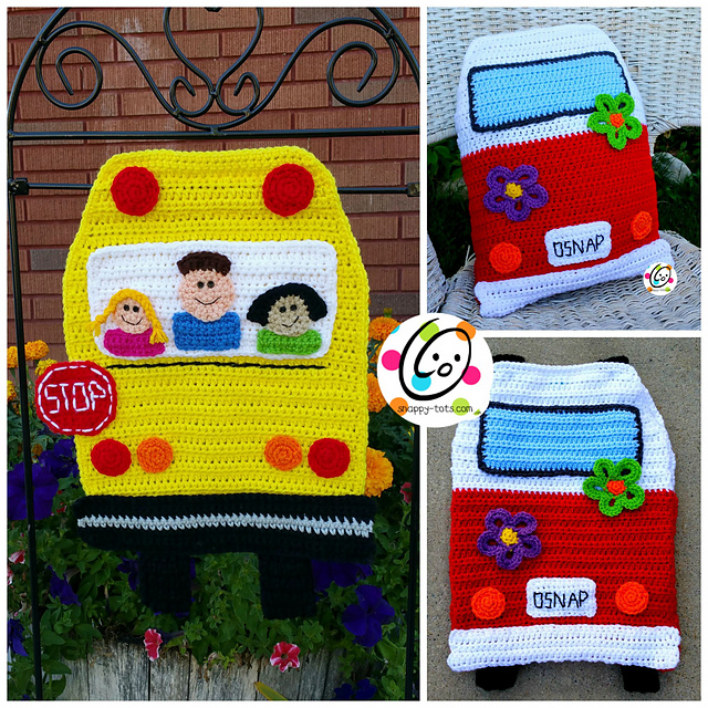 Bus Flag, Pillow & Bag