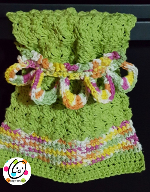 Flower Power Dish Cloth