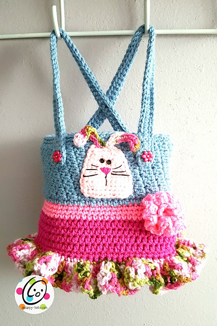 Frilly Overalls Tote