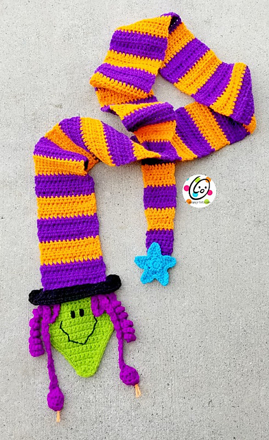 Witch Upon a Star scarf