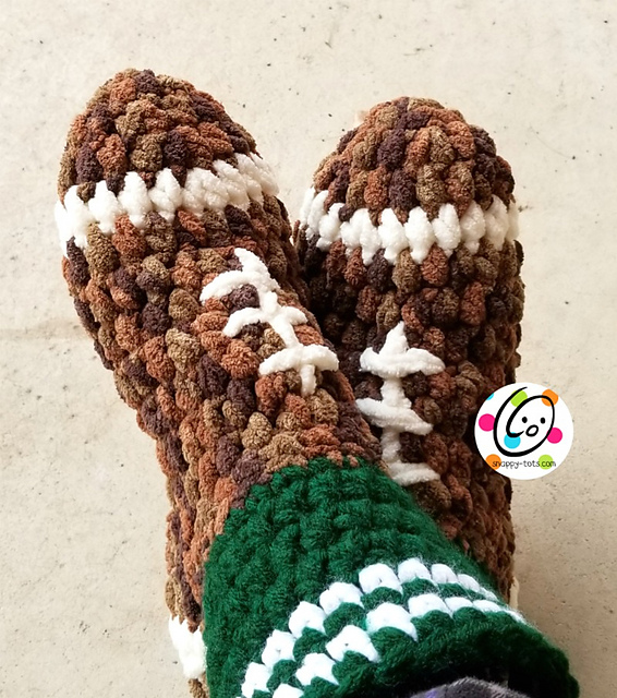 Football Fan Slippers