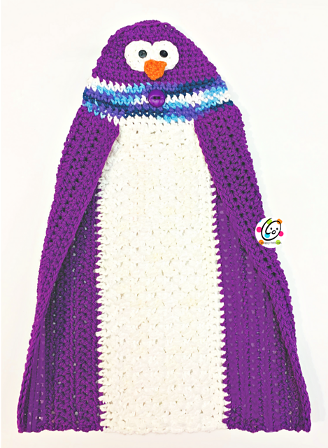 Penguin Hanging Towel