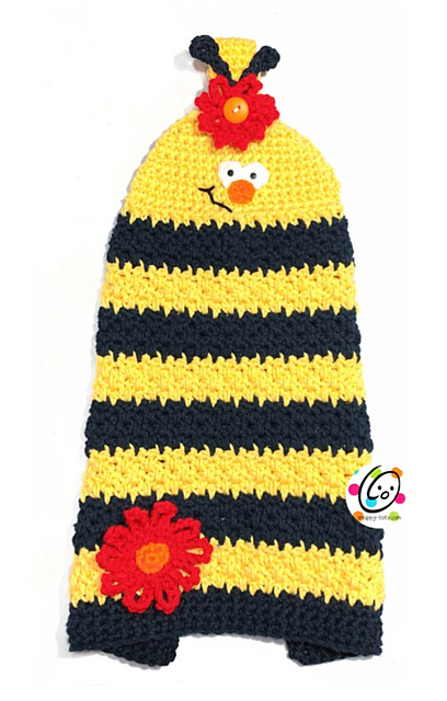 Bee Happy Hanging Towel