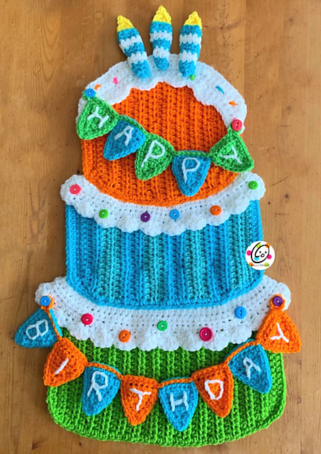 Birthday Cake Flag