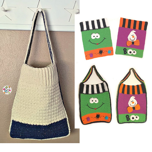 Trick or Treat Bags and Flags