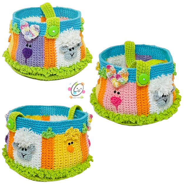 Easter Friends Basket and Wrap