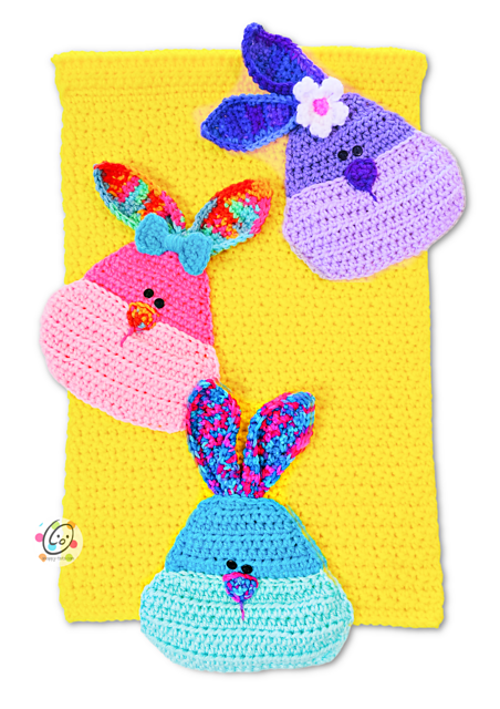 Tumbling Bunnies Flag