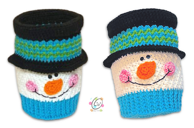 Snowman Bin