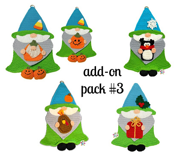 Seasonal Gnome ADD ON Pack #3