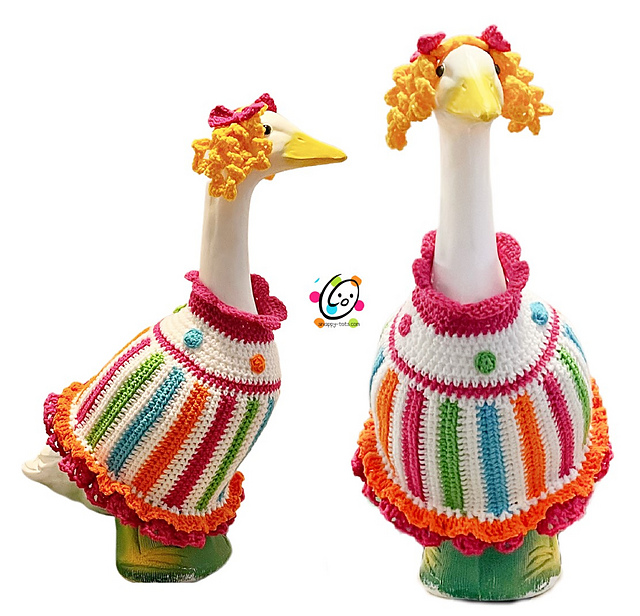 Snappy Goose Dress