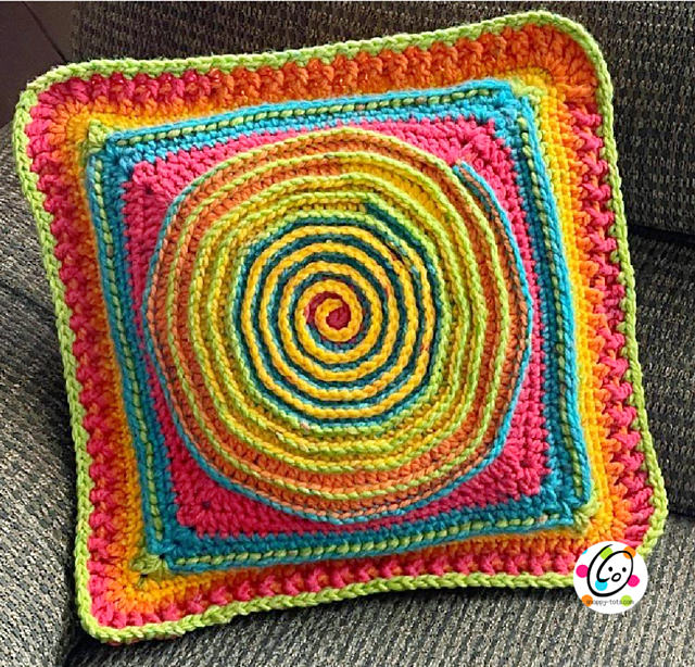 Rocky Mtn Spirals Pillow