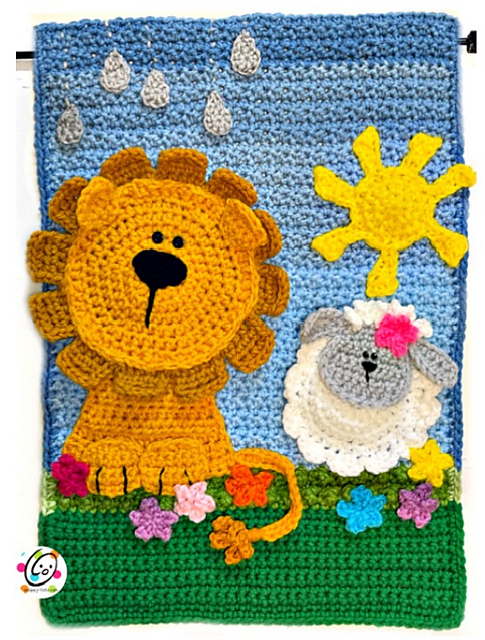 Lion and Lamb Decor