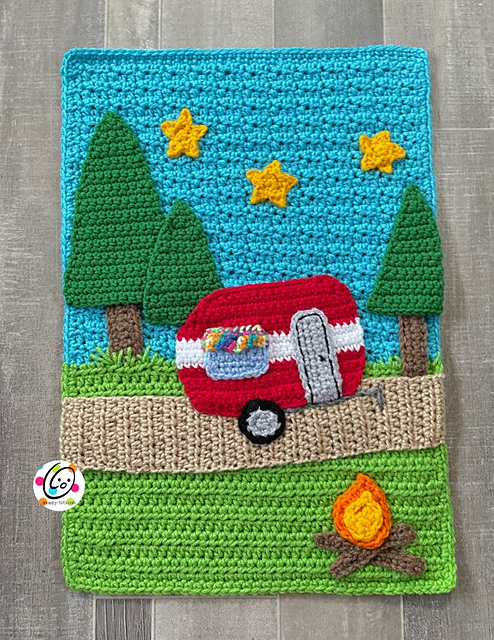Happy Camper Flag