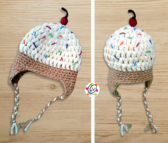 Ice Cream Cupcake Hat