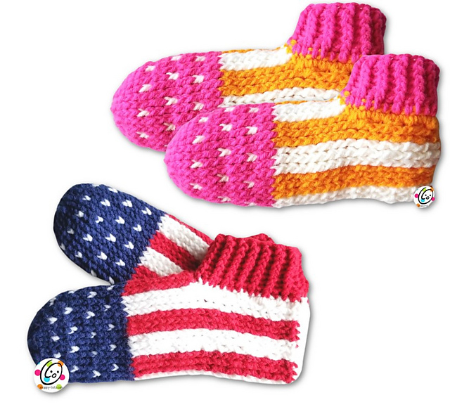 Patriotic Family Slippers