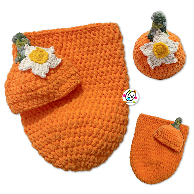 Chunky Pumpkin Baby Set