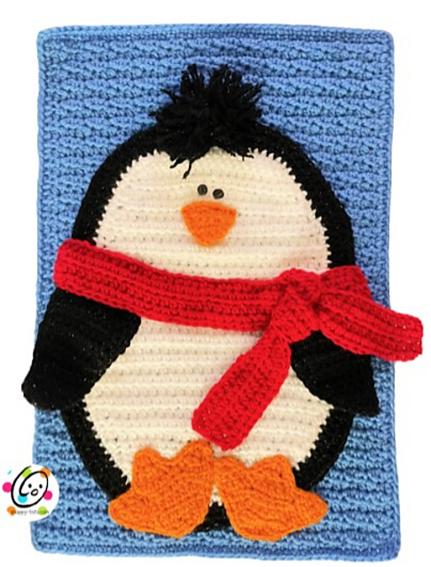 Wobbles The Penguin Flag