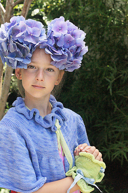 Ruffled Capelet
