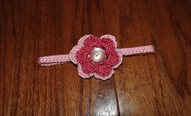 Braid & Flower Headband