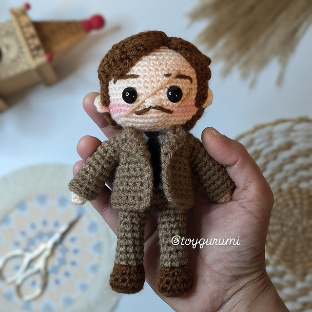 Ravelry: Remus Lupin Amigurumi pattern by Ankita Palit