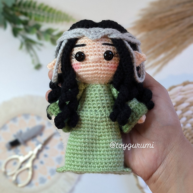 Arwen LOTR Amigurumi