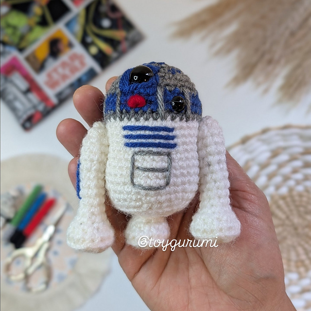 Star Wars R2D2 Amigurumi