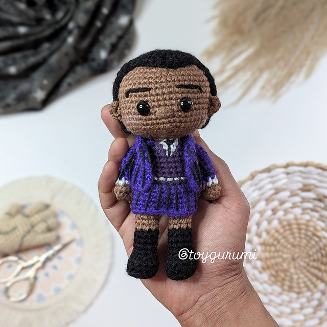 Bianca Wednesday Amigurumi