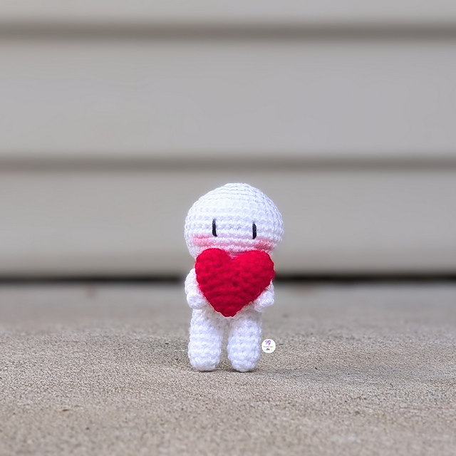 Valentine Man Amigurumi