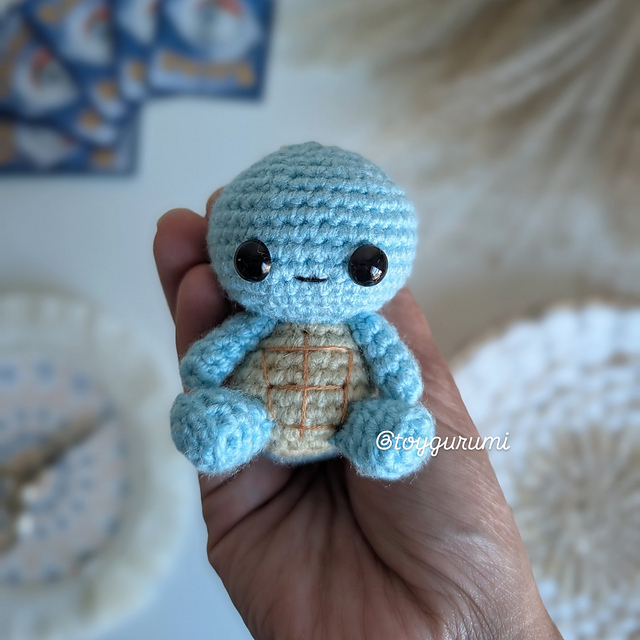 Pokémon Squirtle Amigurumi