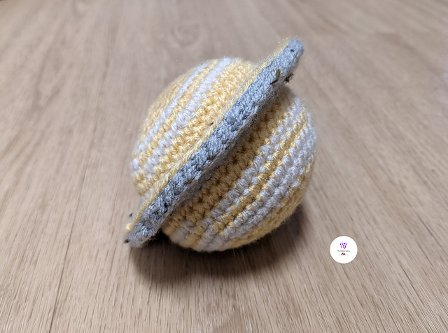 Planet Saturn Amigurumi