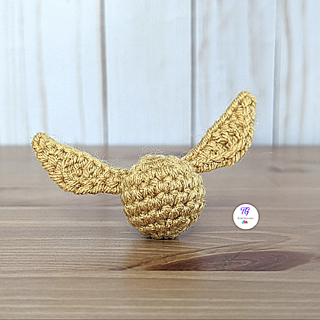 Golden Snitch Amigurumi