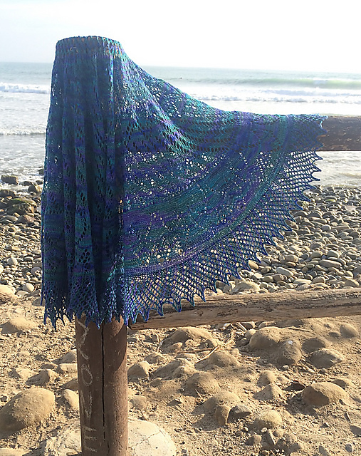 Bat Cave Mountain Pi Shawl