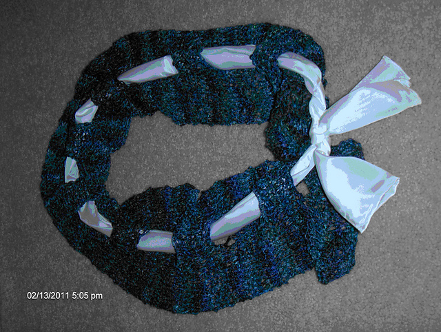 Keyhole Scarf Pattern