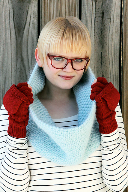 Faux Woven Cowl