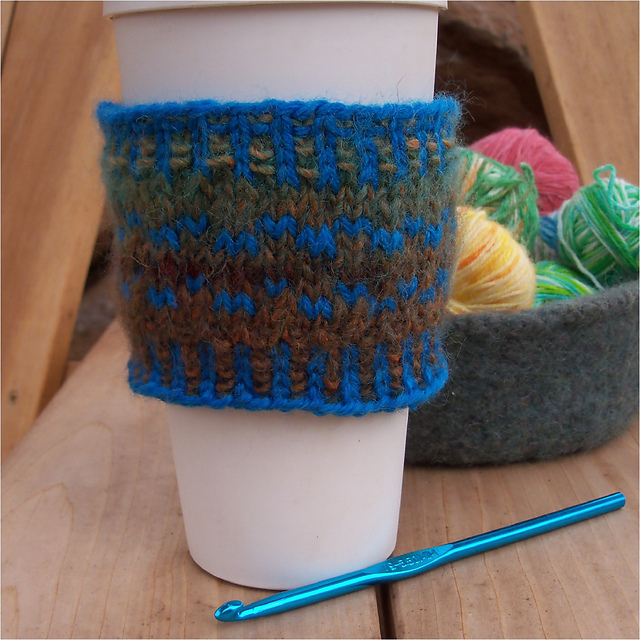 Faux Isle Mug/Jar Cozy