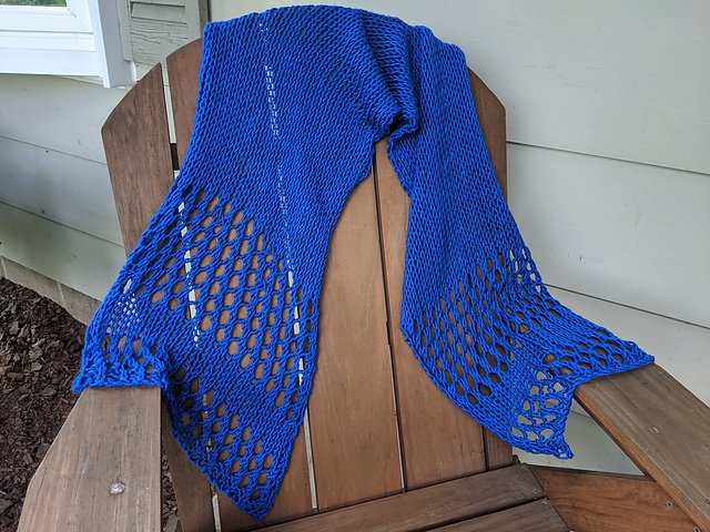 Looking through the window shawl