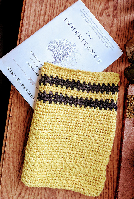 Mel's Hufflepuff Book Sleeve