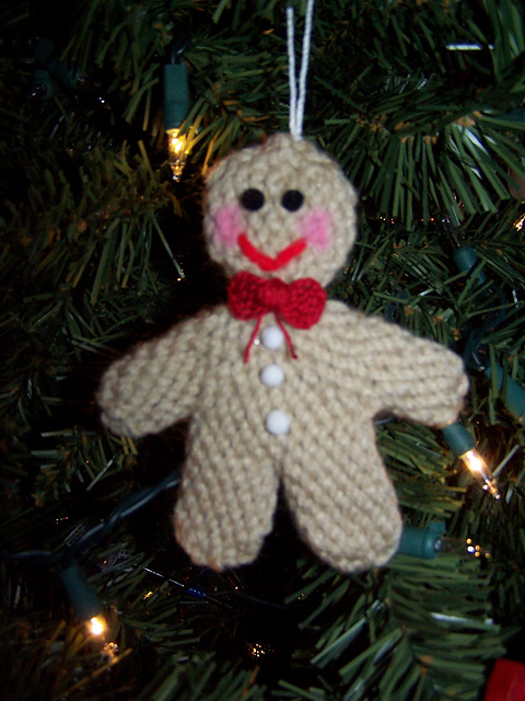 Gingerbread Man Ornament