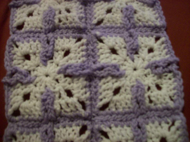 Snowflakes Afghan