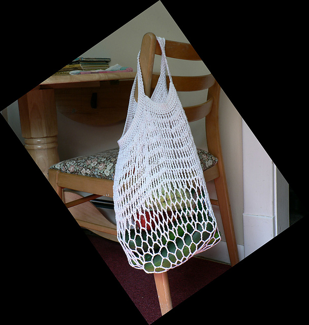 Ravelry Crocheted String Bag pattern by Mary Young Smith