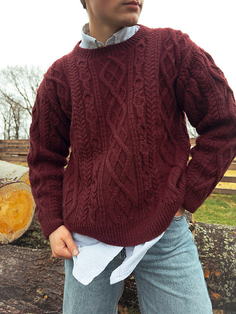 'Up the Lattice' Sweater