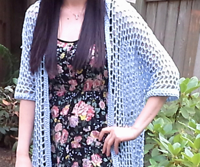 Honeycomb Mesh Summer Cardigan