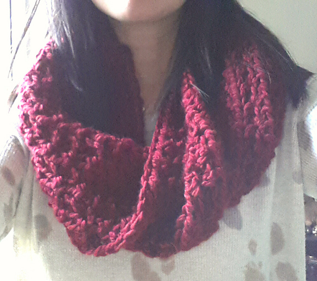 Twisty Loop Infinity Scarf