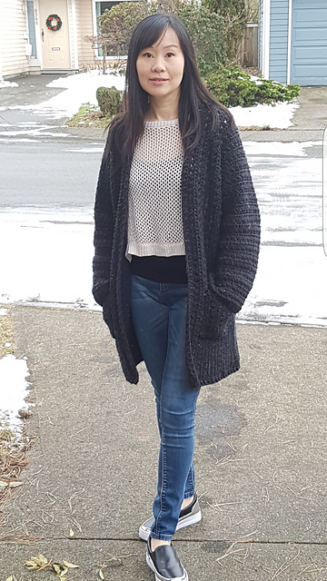 Simply X-Stitch Lounge Cardigan