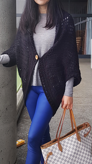 Easy Mesh Shrug Cardigan