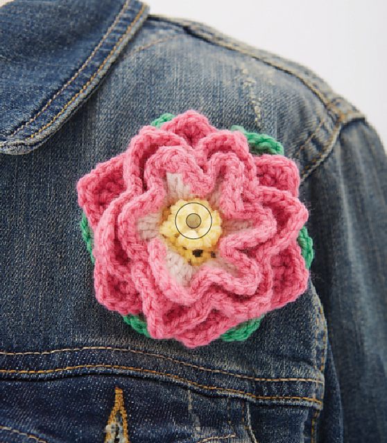 Flower brooch