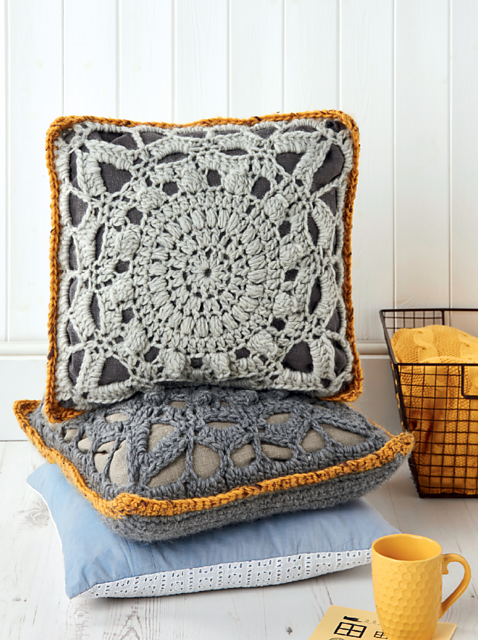 Lacy cushions